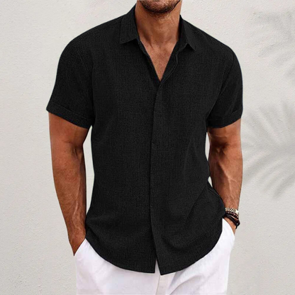 Van Rijn Fashion® | Klassiek overhemd met korte mouwen