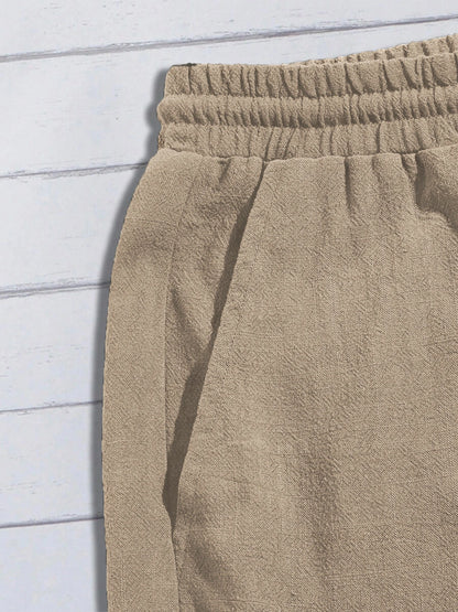 Van Rijn Fashion® | Katoenen Linnen Shorts