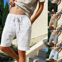 Van Rijn Fashion® | Katoenen Linnen Shorts