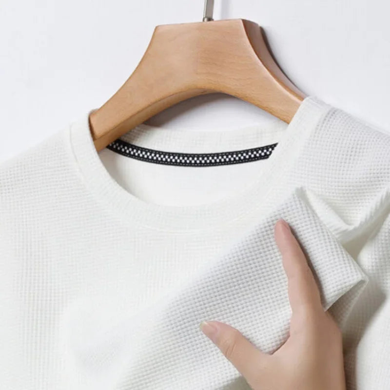 Van Rijn Fashion® | Heren Waffle T-shirt