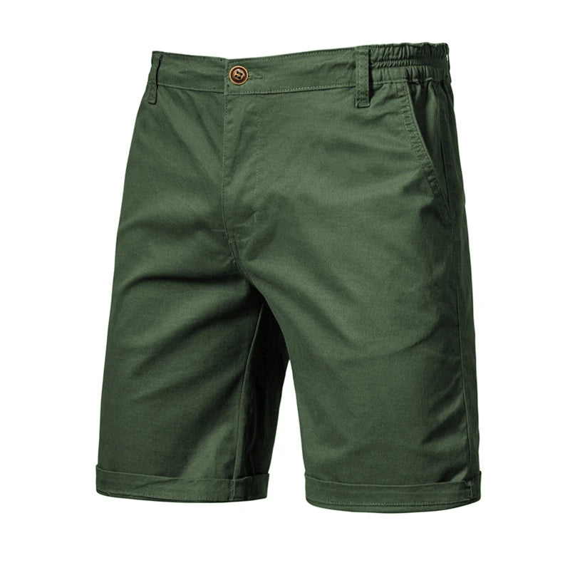 Van Rijn Fashion® | Katoenen Shorts met Elastische Taille