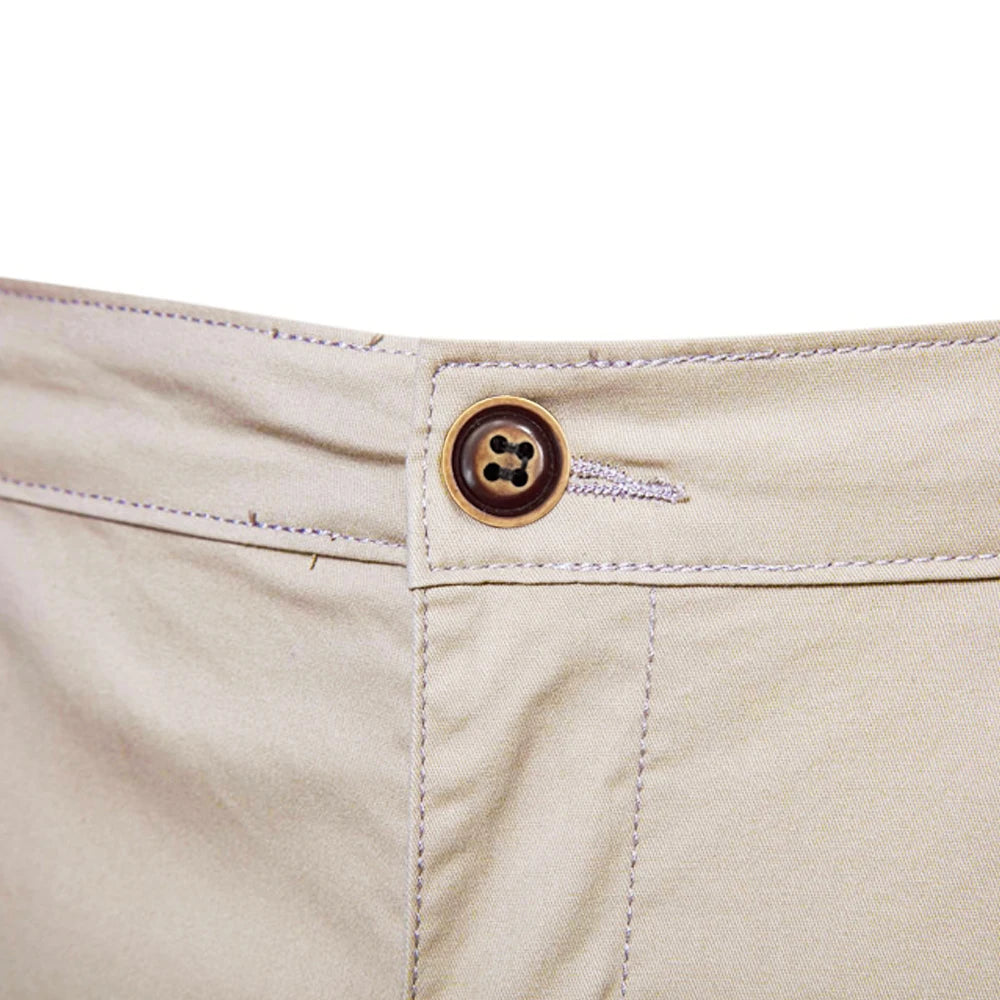 Van Rijn Fashion® | Katoenen Shorts met Elastische Taille
