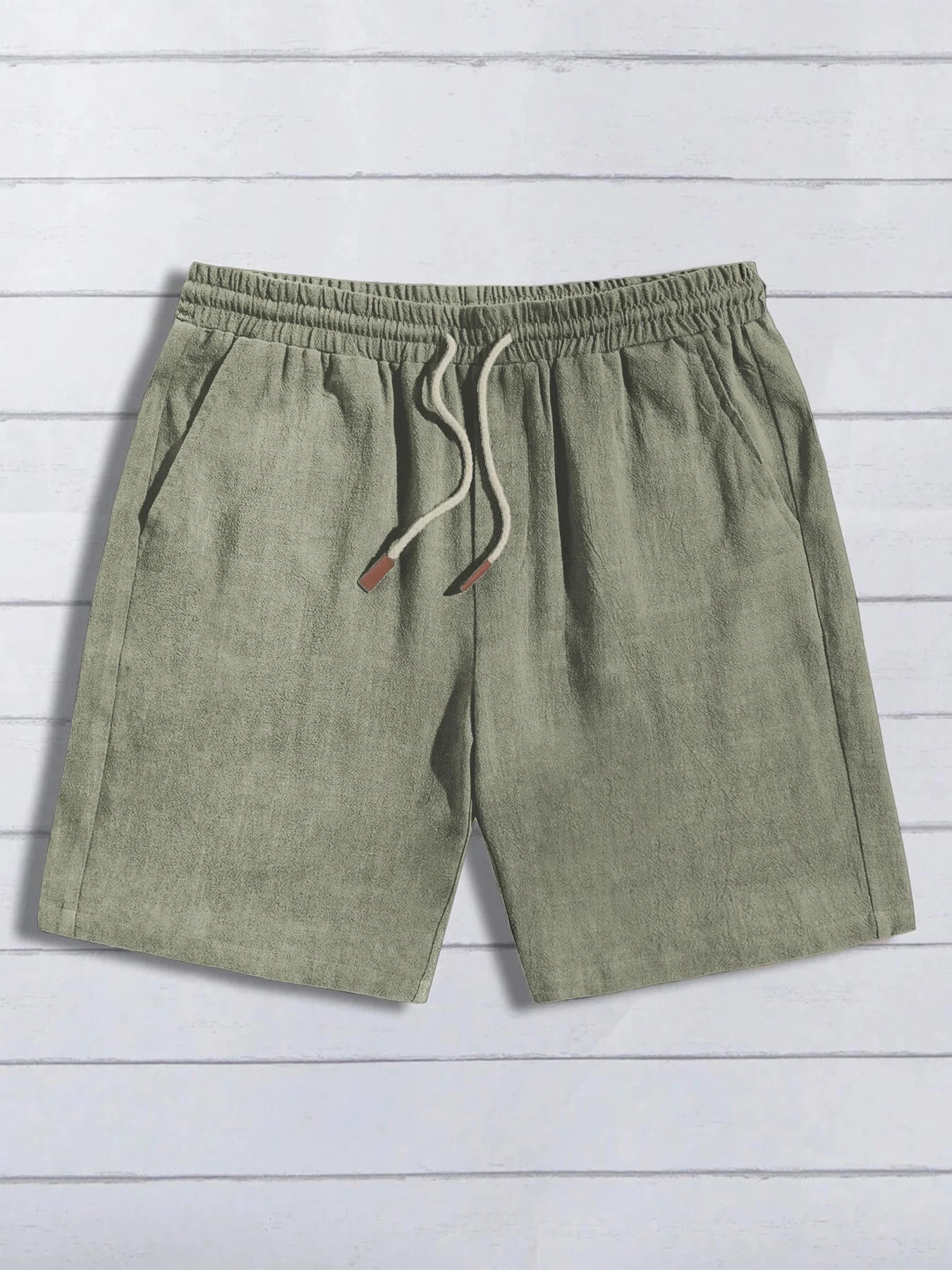 Van Rijn Fashion® | Katoenen Linnen Shorts