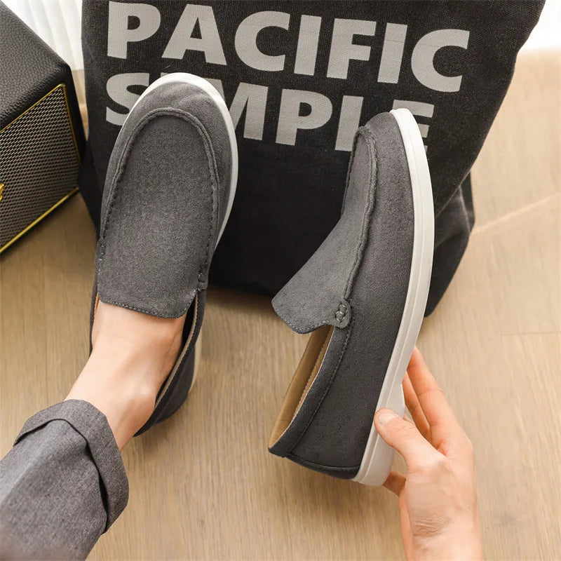 Van Rijn Fashion® | Heren Suède Loafers