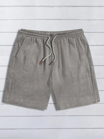 Van Rijn Fashion® | Katoenen Linnen Shorts