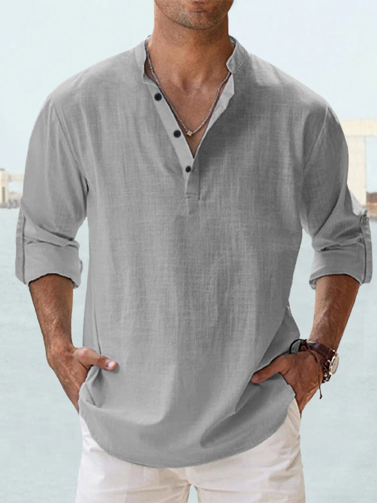 Van Rijn Fashion® | Ademend Linnen Overhemd