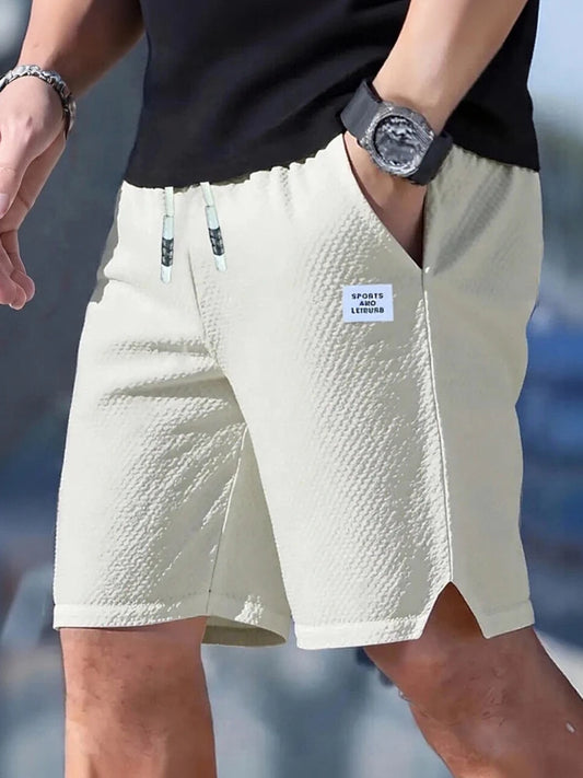 Van Rijn Fashion® | Sportshorts met Textuur