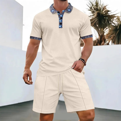 Van Rijn Fashion® | Wafel Zomerset met Shorts