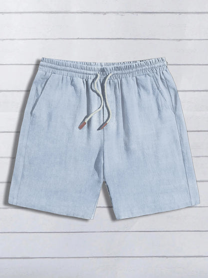 Van Rijn Fashion® | Katoenen Linnen Shorts