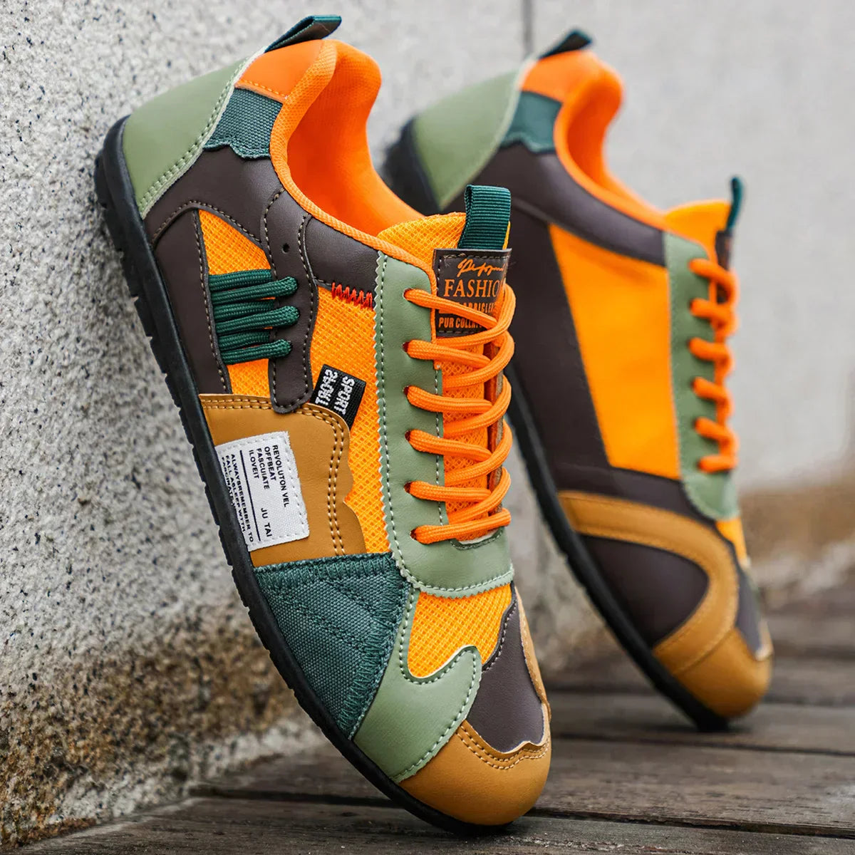 Van Rijn Fashion® | Retro gekleurde sneakers