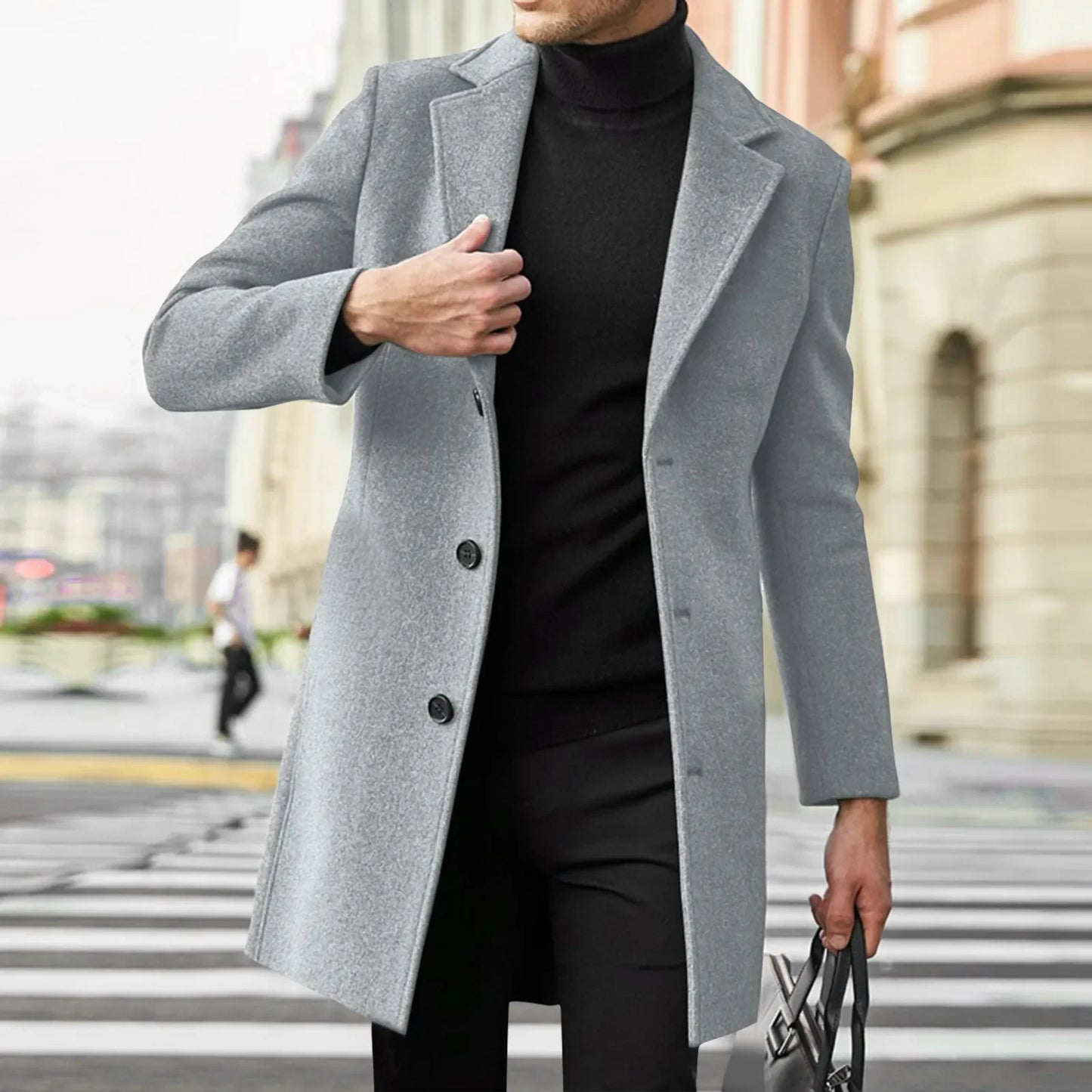Van Rijn Fashion® | Wollen Trenchcoat