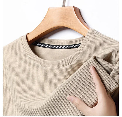 Van Rijn Fashion® | Heren Waffle T-shirt