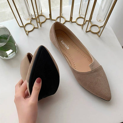 Van Rijn Fashion® | Puntige Instap Ballerina's