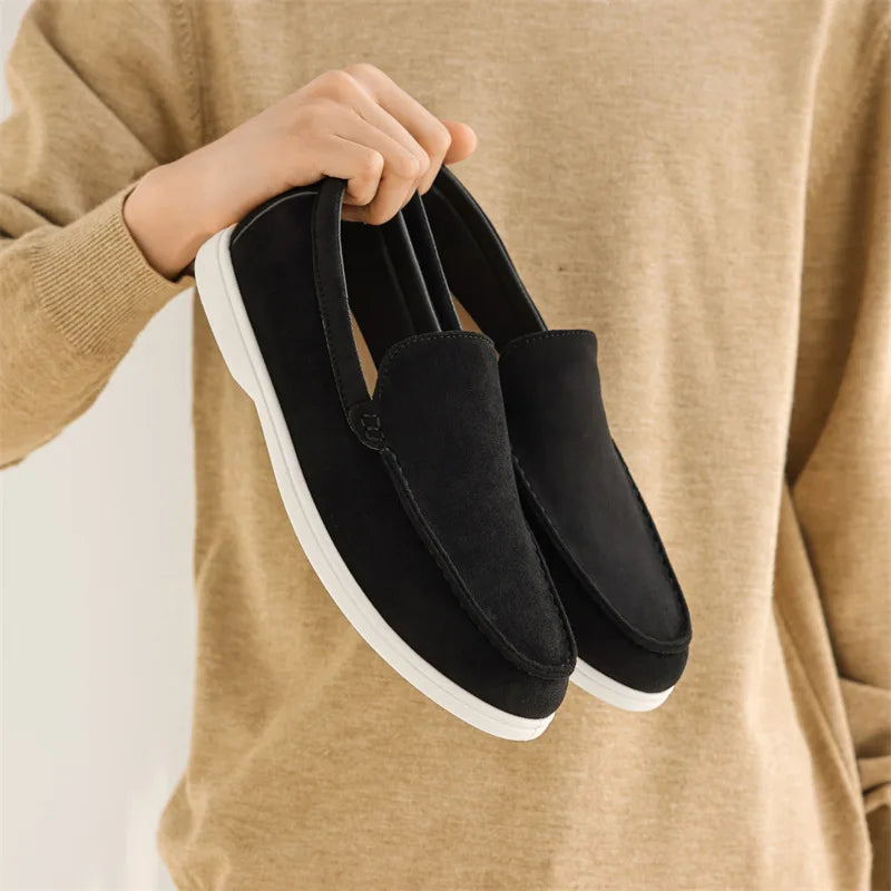 Van Rijn Fashion® | Heren Suède Loafers