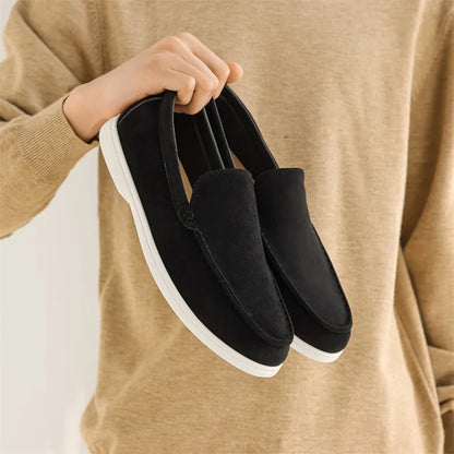 Van Rijn Fashion® | Heren Suède Loafers