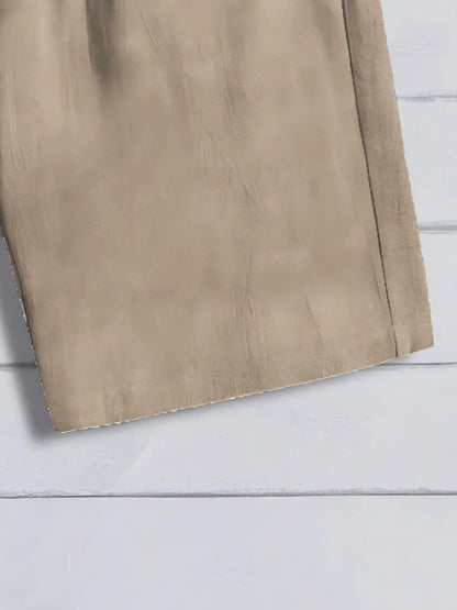 Van Rijn Fashion® | Katoenen Linnen Shorts