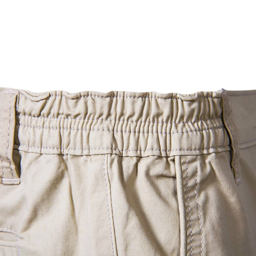 Van Rijn Fashion® | Katoenen Shorts met Elastische Taille