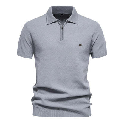 Van Rijn Fashion® | Heren Geribde Polo