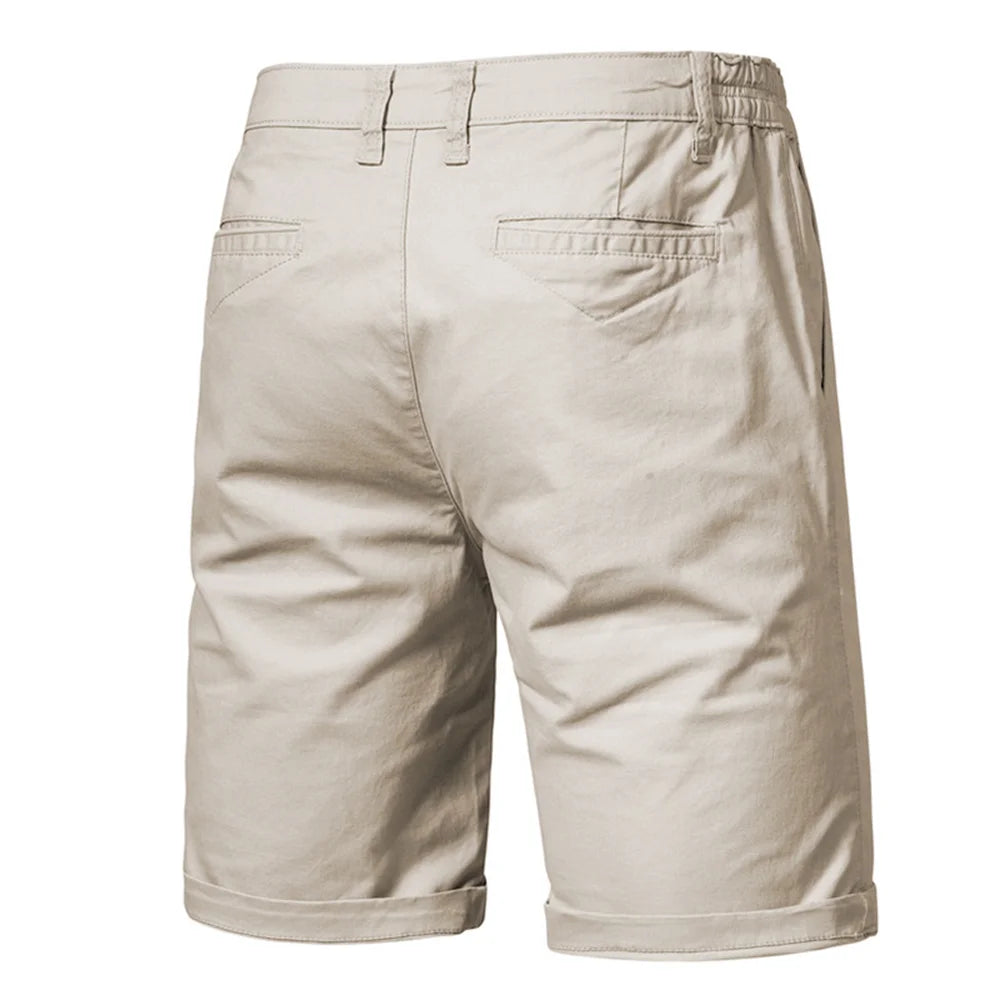 Van Rijn Fashion® | Katoenen Shorts met Elastische Taille