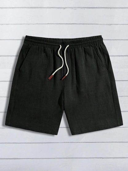 Van Rijn Fashion® | Katoenen Linnen Shorts