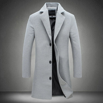 Van Rijn Fashion® | Wollen Trenchcoat