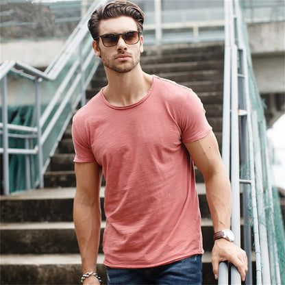 Van Rijn Fashion® | Heren Katoenen T-shirt