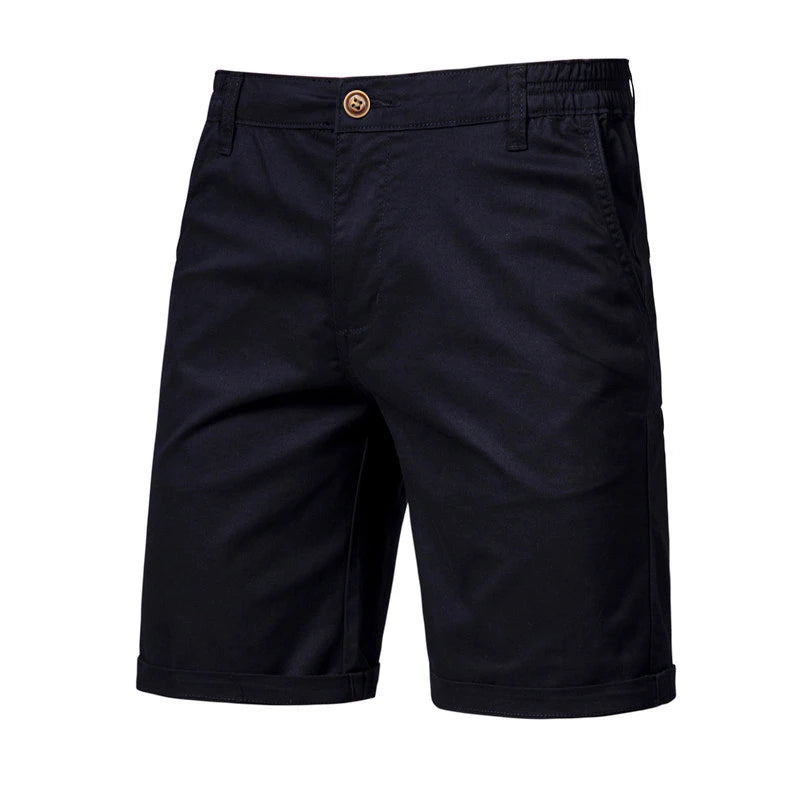 Van Rijn Fashion® | Katoenen Shorts met Elastische Taille