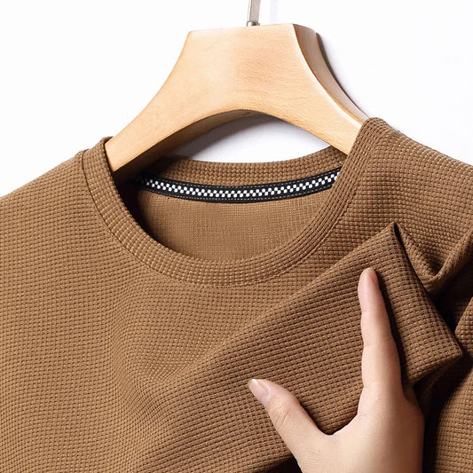 Van Rijn Fashion® | Heren Waffle T-shirt