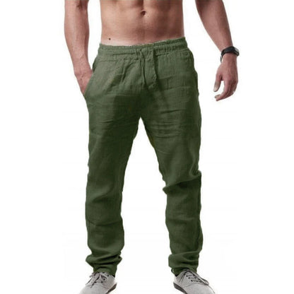 Van Rijn Fashion® | Heren Linnen Wijde Broek