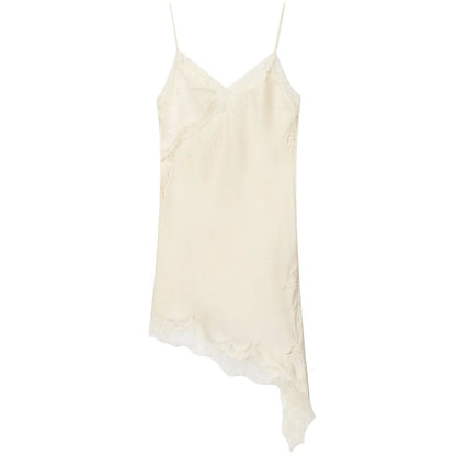 Van Rijn Fashion® | Kanten Asymmetrische Jurk