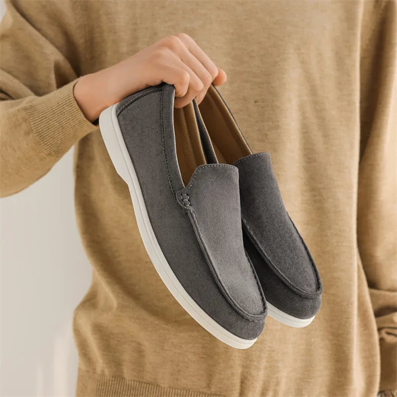 Van Rijn Fashion® | Heren Suède Loafers