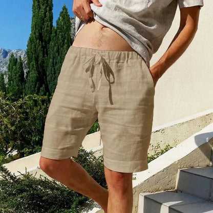 Van Rijn Fashion® | Katoenen Linnen Shorts