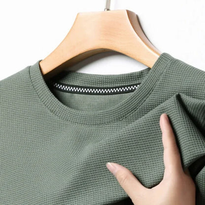 Van Rijn Fashion® | Heren Waffle T-shirt