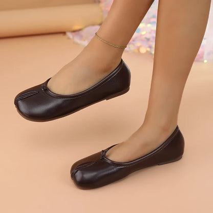 Van Rijn Fashion® | Tabi Ballerina's met Split-teen
