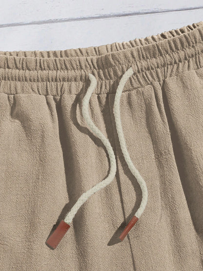 Van Rijn Fashion® | Katoenen Linnen Shorts