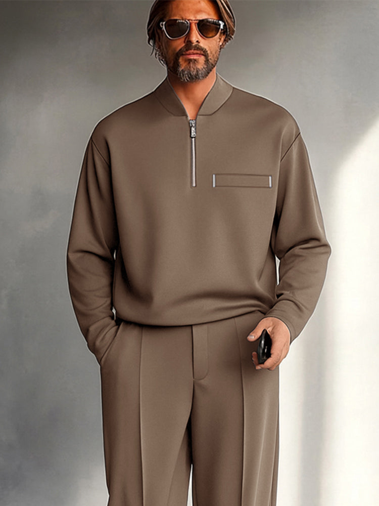 Van Rijn Fashion® | Minimalistische set met rits