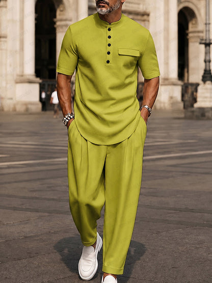 Van Rijn Fashion® | Casual set met korte mouw