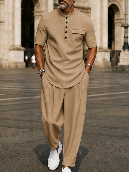 Van Rijn Fashion® | Casual set met korte mouw