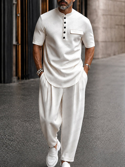 Van Rijn Fashion® | Casual set met korte mouw