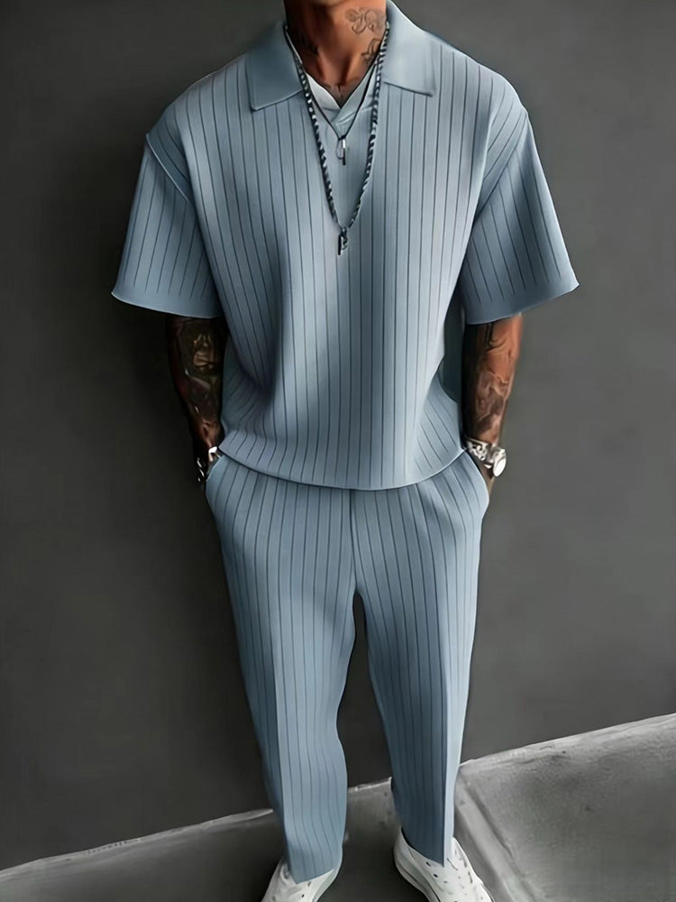 Van Rijn Fashion® | Getextureerde poloset