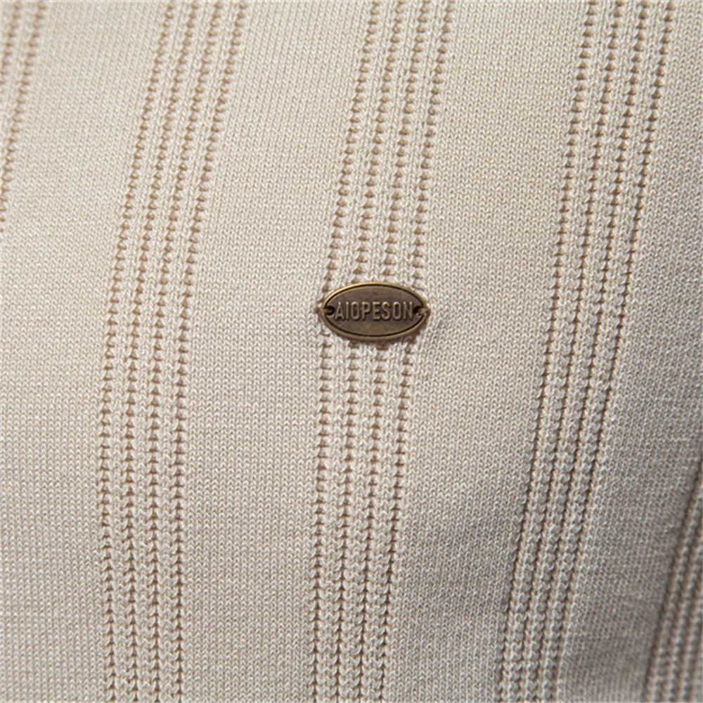 Van Rijn Fashion® | Heren Geribde Polo