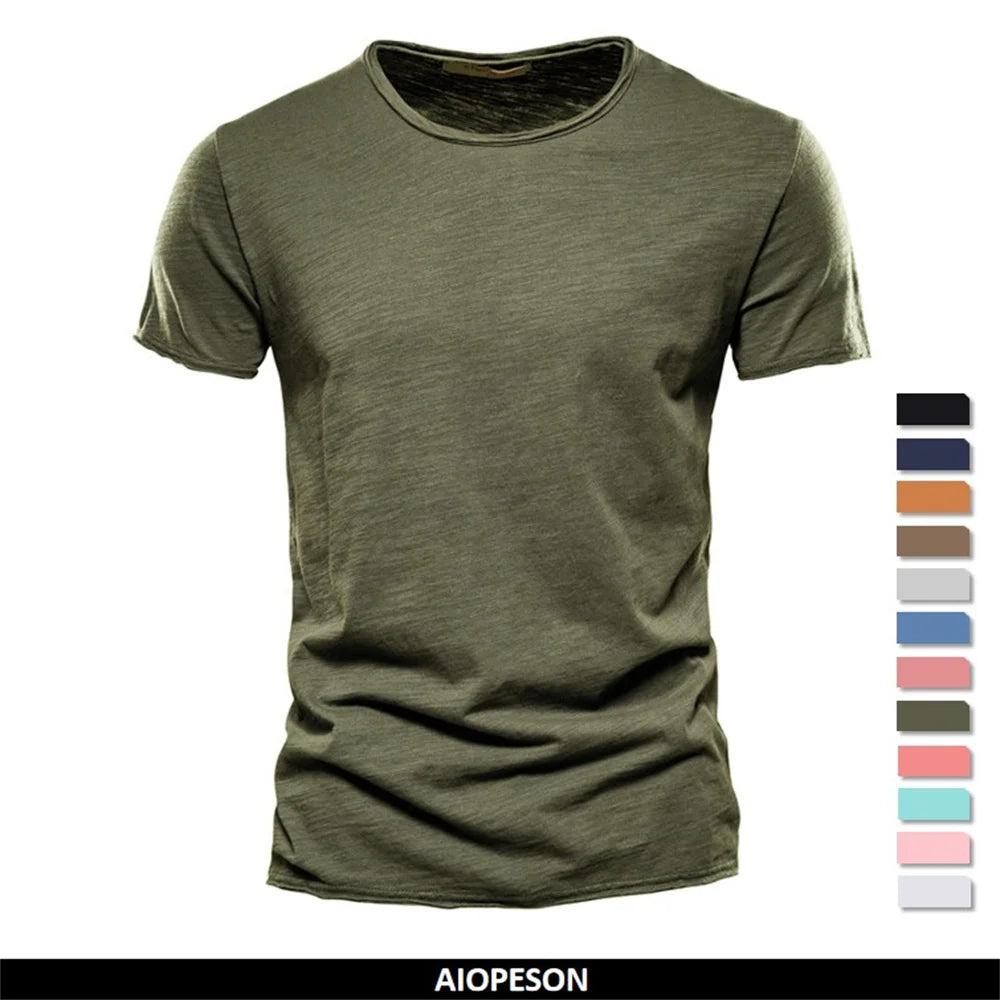 Van Rijn Fashion® | Heren Katoenen T-shirt