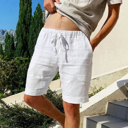 Van Rijn Fashion® | Katoenen Linnen Shorts