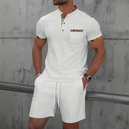 Van Rijn Fashion® | Wafel Zomerset met Shorts