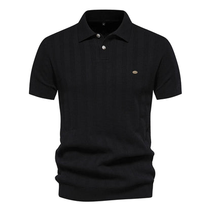 Van Rijn Fashion® | Heren Geribde Polo