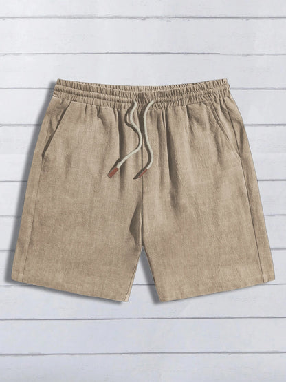 Van Rijn Fashion® | Katoenen Linnen Shorts