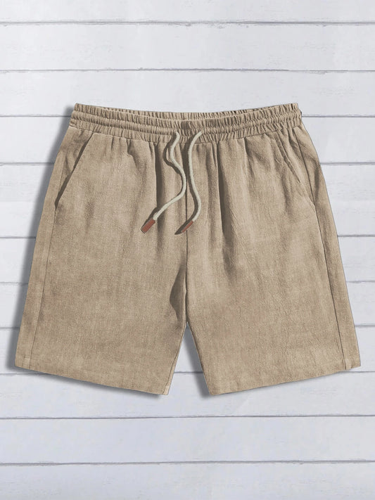 Van Rijn Fashion® | Katoenen Linnen Shorts