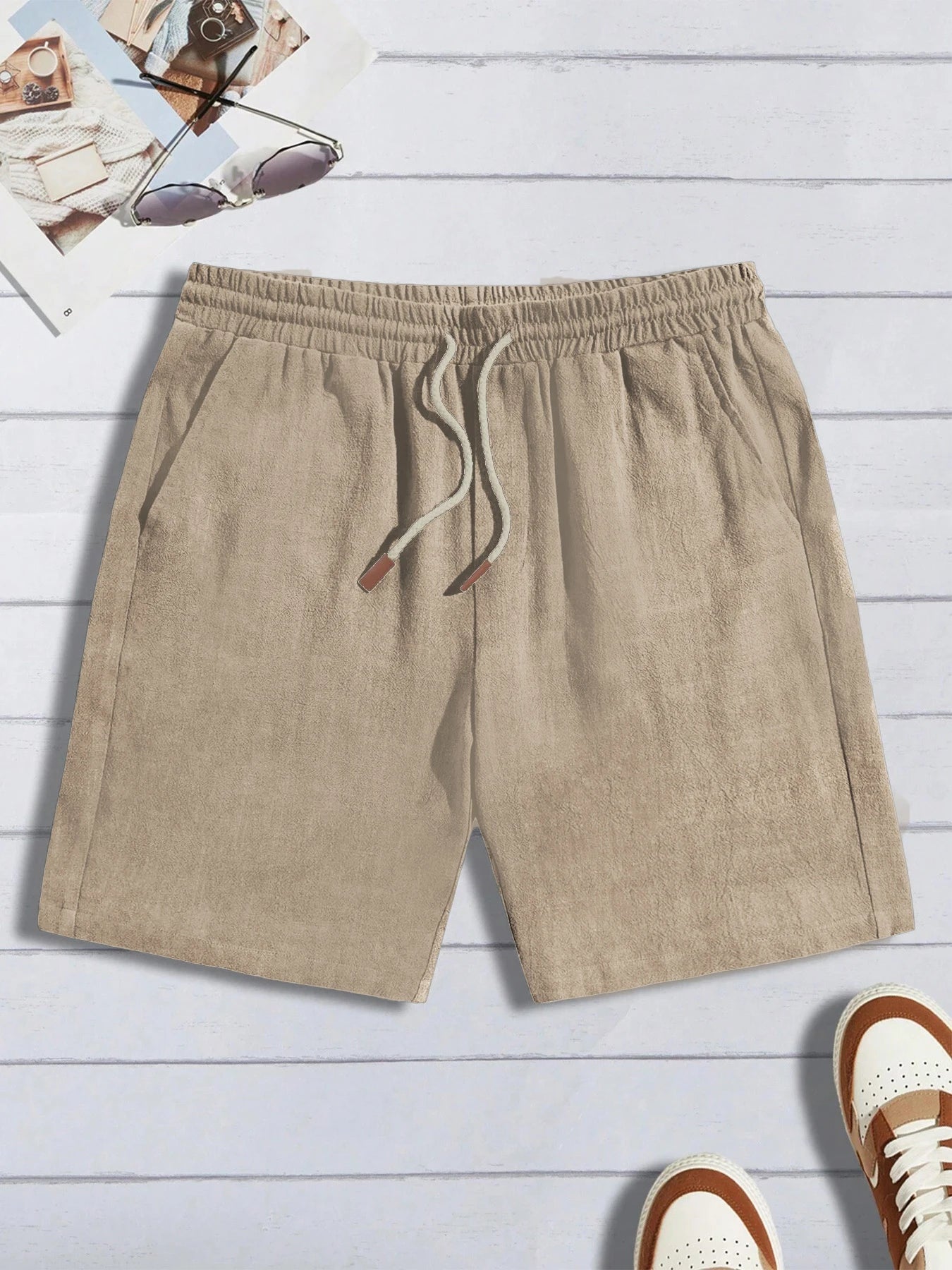 Van Rijn Fashion® | Katoenen Linnen Shorts