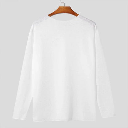 Van Rijn Fashion® | Lichtgewicht Heren Longsleeve Shirt