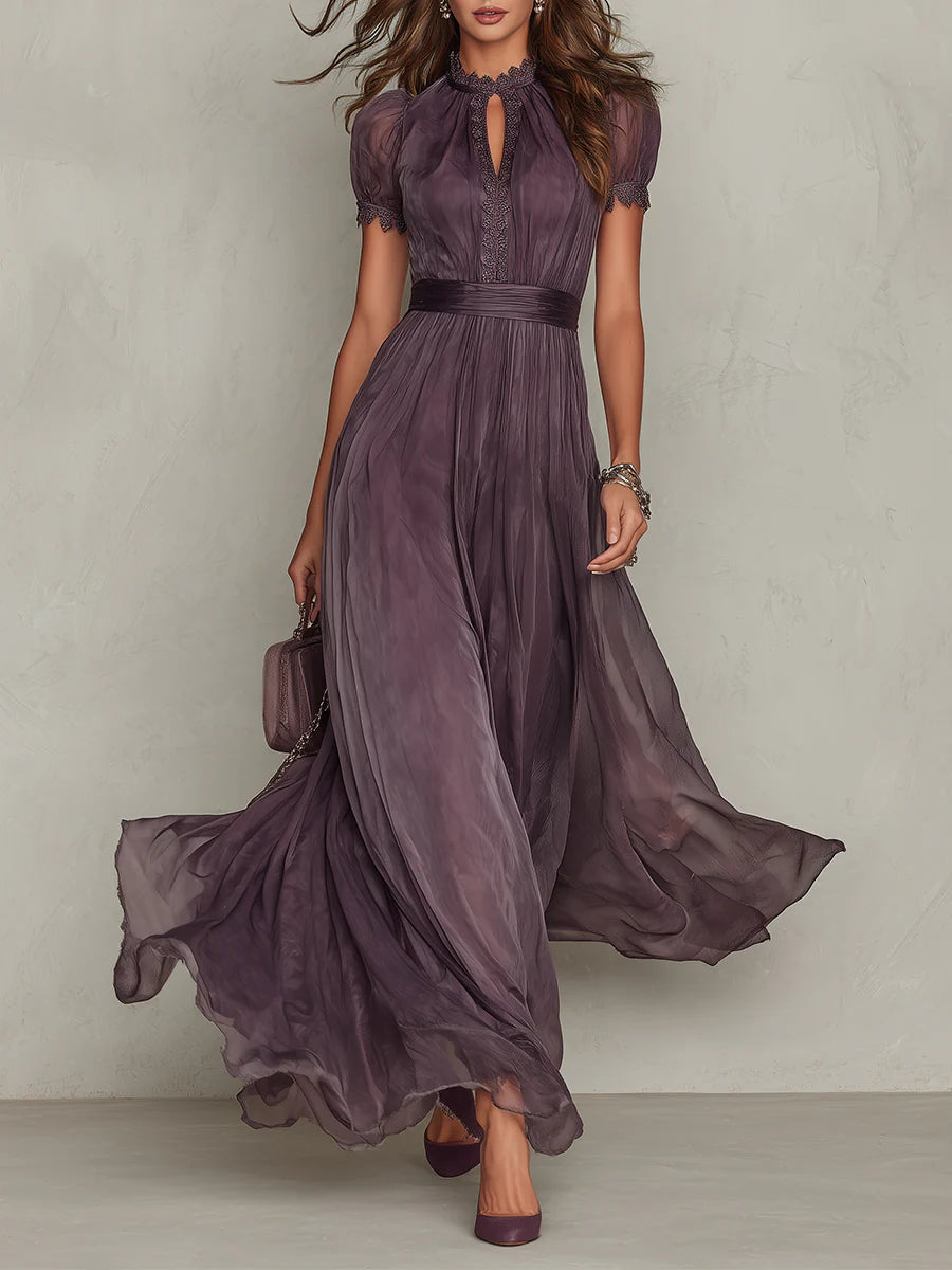 Van Rijn Fashion® | Kanten Maxi Jurk